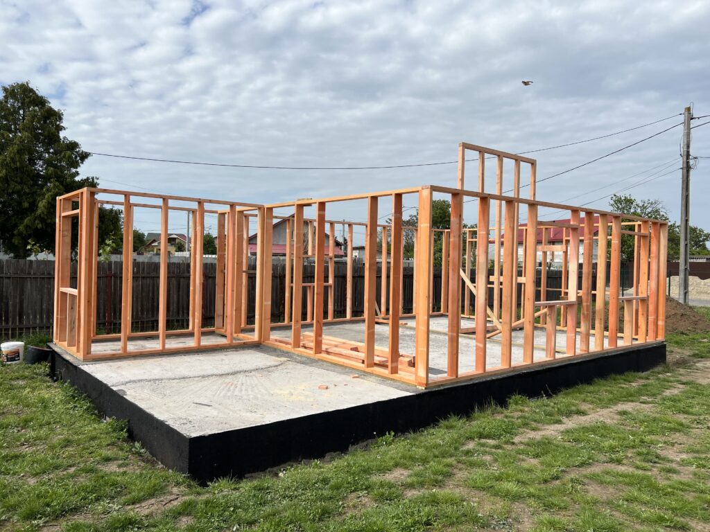 Structură Timber Frame - Cabană